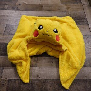 Pokémon Pikachu Hooded Blanket Throw
